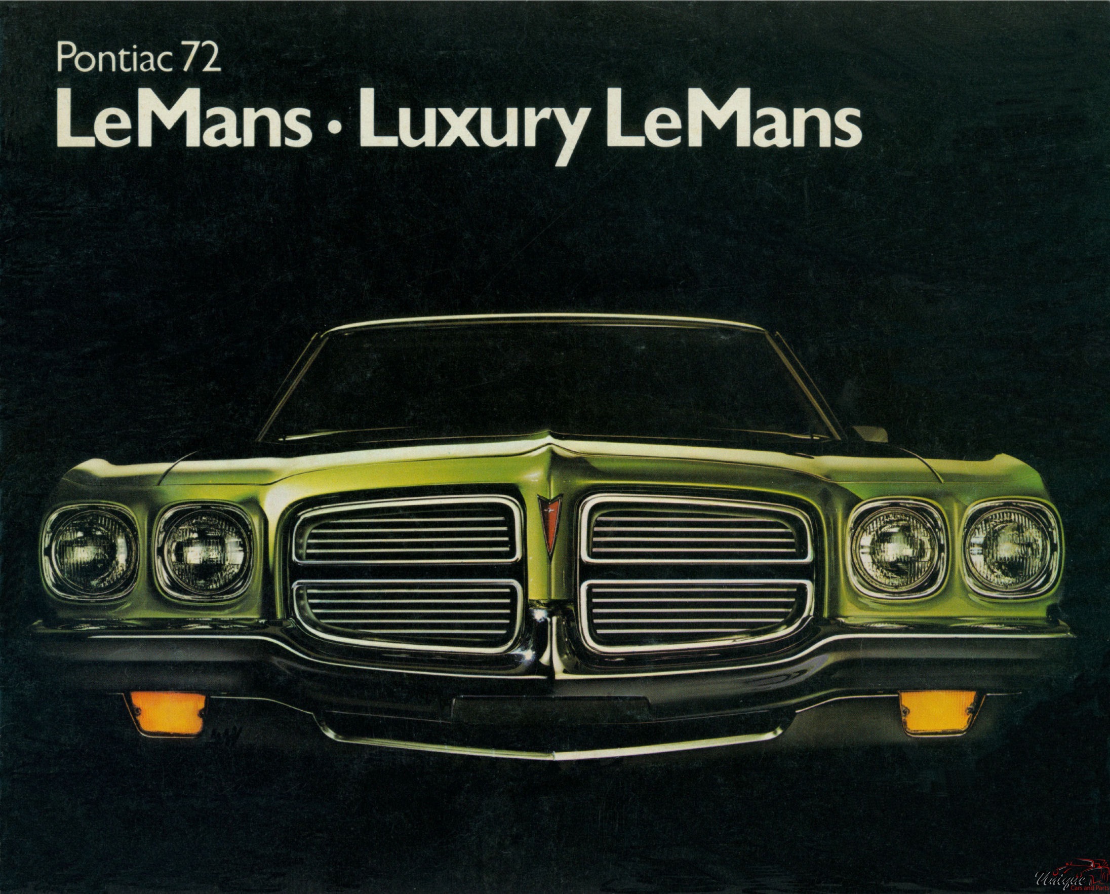1972 Canadian Pontiac LeMans Brochure Page 1